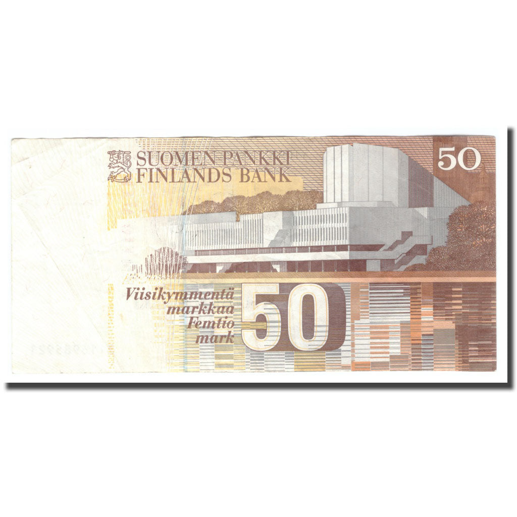 Banknote, Finland, 50 Markkaa, 1986, 1986, KM:118, EF(40-45)