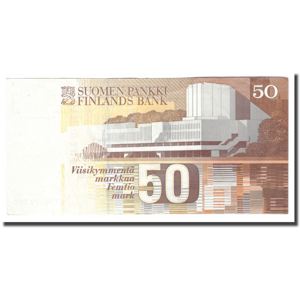 Banknote, Finland, 50 Markkaa, 1986, 1986, KM:118, EF(40-45)