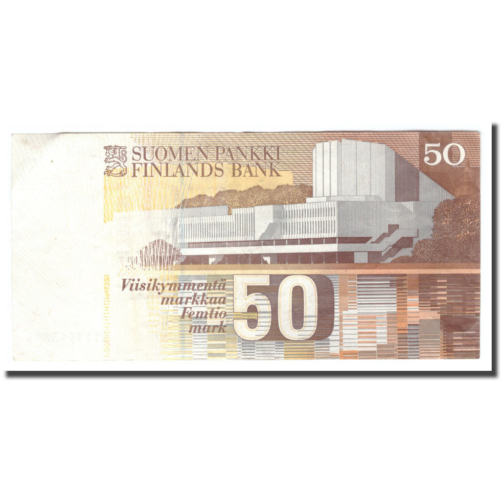 Banknote, Finland, 50 Markkaa, 1986, 1986, KM:118, EF(40-45)