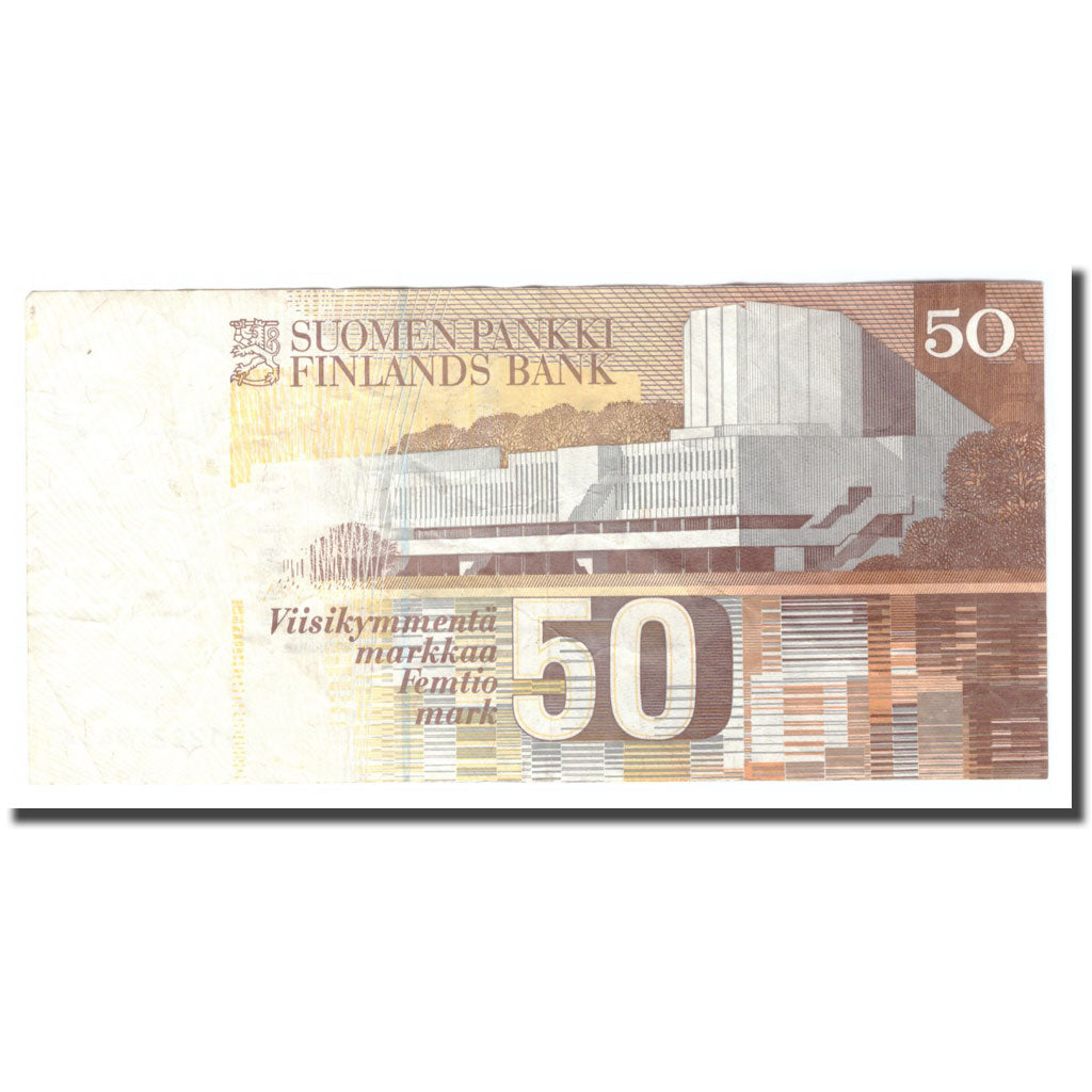 Banknote, Finland, 50 Markkaa, 1986, 1986, KM:118, EF(40-45)