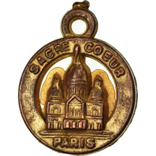 France, Medal, Basilique du Sacré Coeur, Paris, EF(40-45), Copper