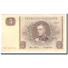 Banknote, Sweden, 5 Kronor, 1962, 1962, KM:50a, VF(30-35)