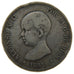 Spain, 5 Pesetas, 1891, KM #689, VF(20-25), Silver, 25.00