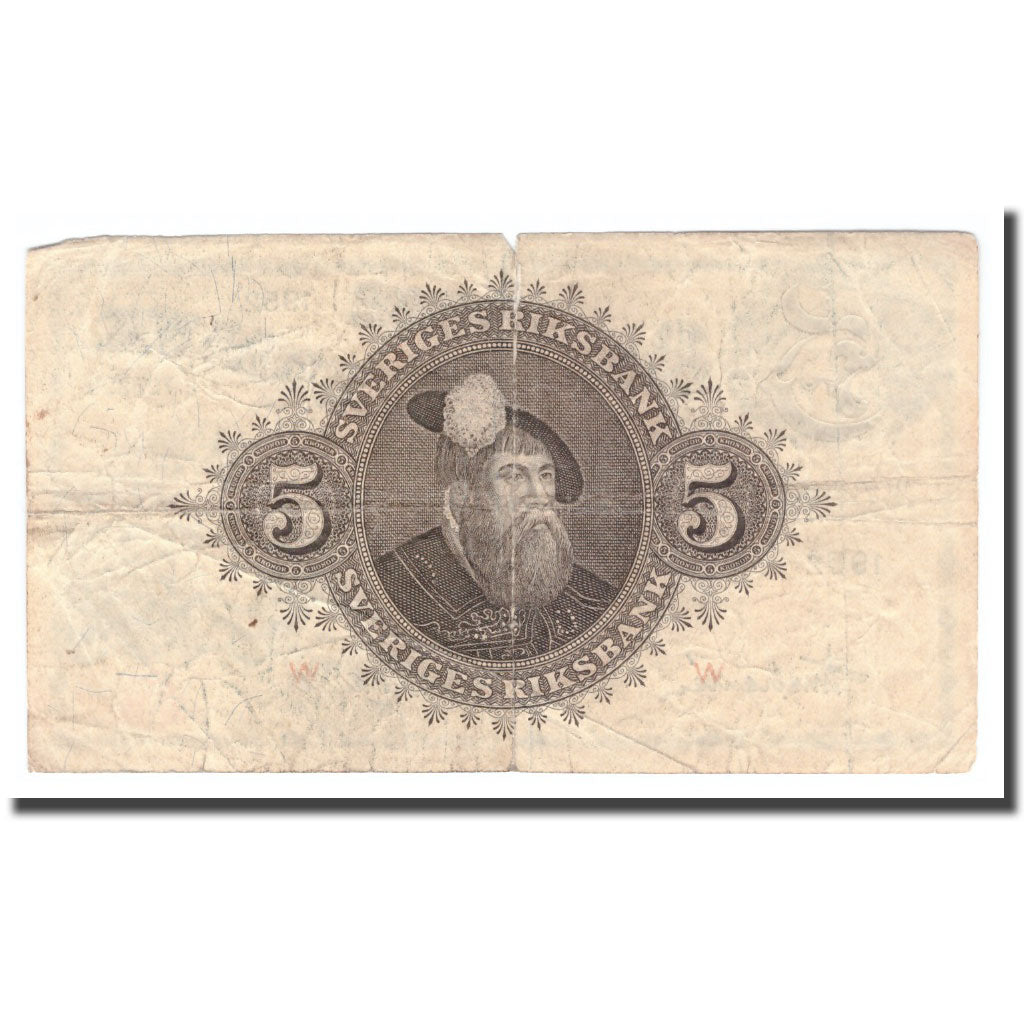 Banknote, Sweden, 5 Kronor, 1952, 1952, KM:33ai, F(12-15)