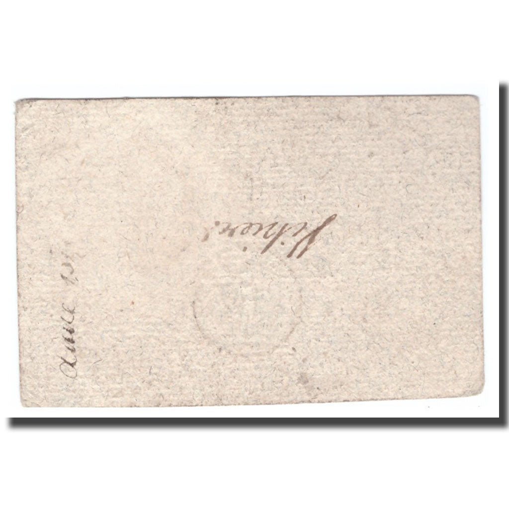 France, 2 Sols 6 Deniers, Undated (1792), LA FLECHE, TB