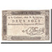 Francia, 2 Sols, Undated (1792), COCHERE, BB