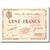 Francja, 100 Francs, 1940, 1940, SAINT OMER, UNC(64)
