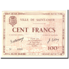France, 100 Francs, 1940, 1940, SAINT OMER, UNC(63)