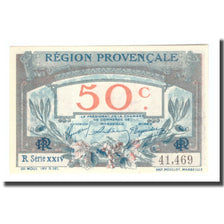 France, 50 Centimes, Undated (1918), Undated (1918), La Région Provençale