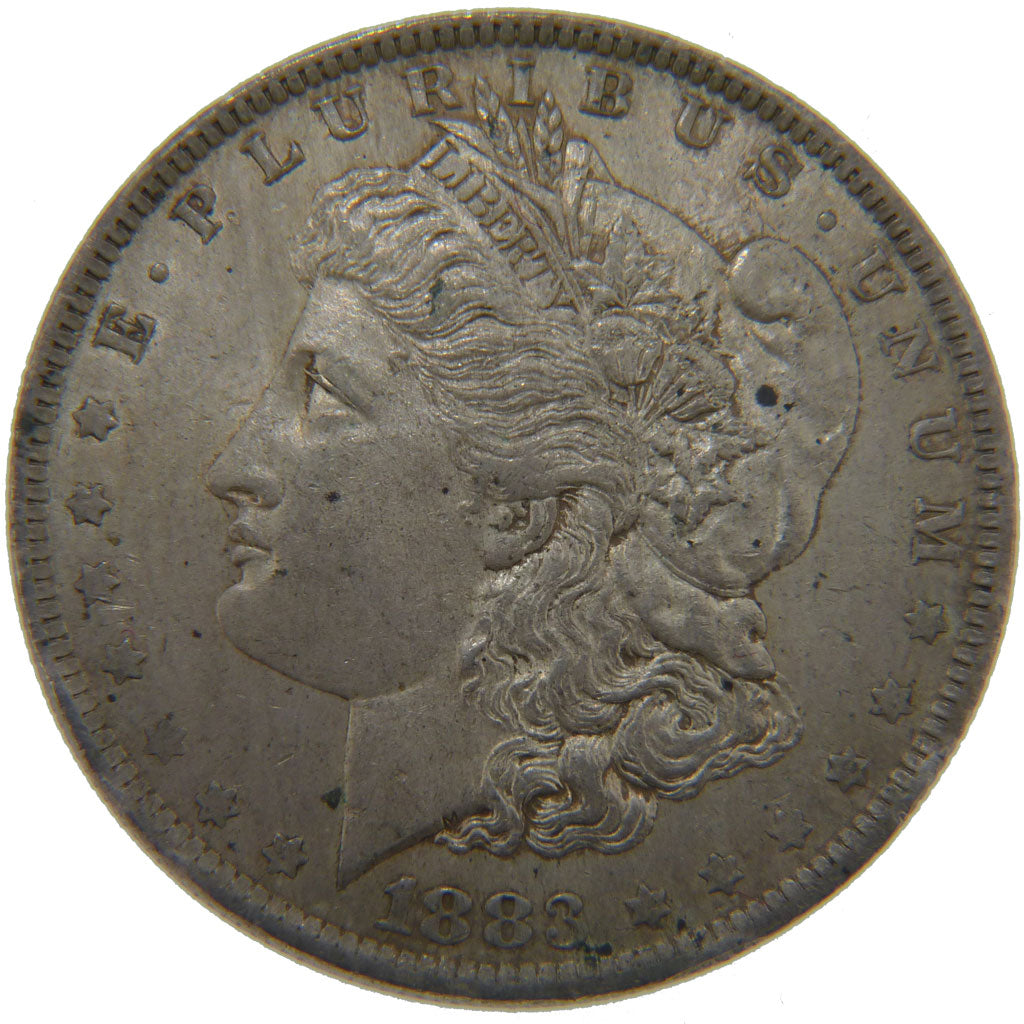 UNITED STATES, Morgan Dollar, Dollar, 1883, U.S. Mint, KM #110, AU(55-58),...