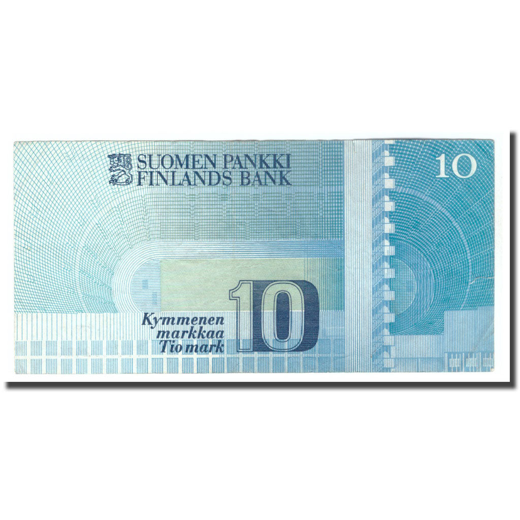 Banknote, Finland, 10 Markkaa, 1986, 1986, KM:113a, VF(20-25)