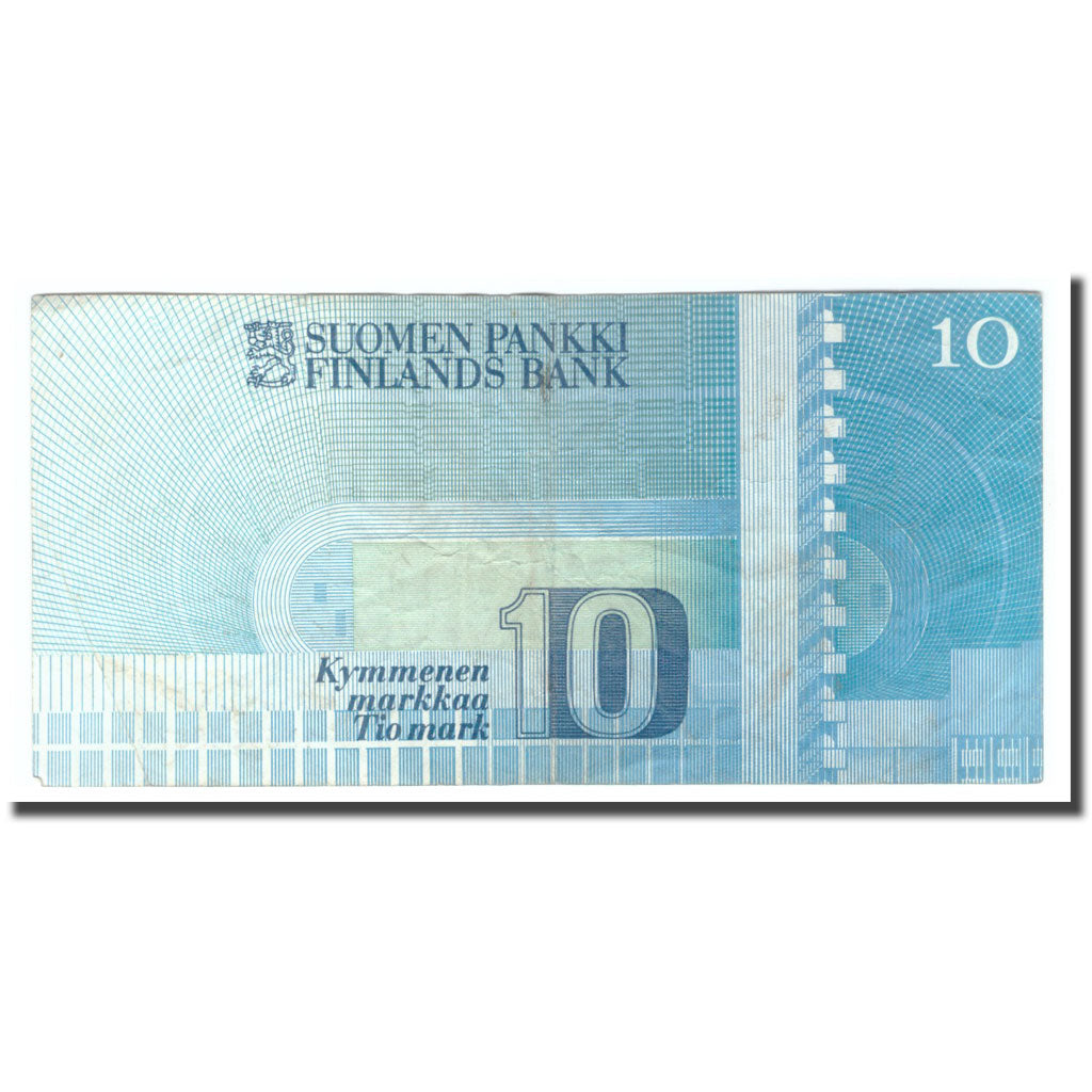 Banknote, Finland, 10 Markkaa, 1986, 1986, KM:113a, VF(20-25)