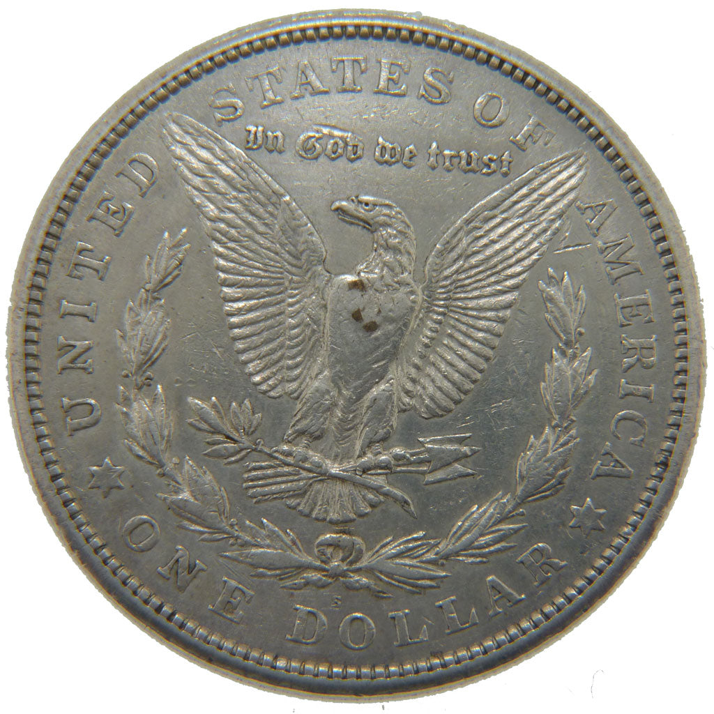 United States, Morgan Dollar, Dollar, 1921, San Francisco, KM #110, AU(55-58),..
