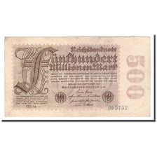 Banconote, Germania, 500 Millionen Mark, 1923, 1923-09-01, KM:110a, MB