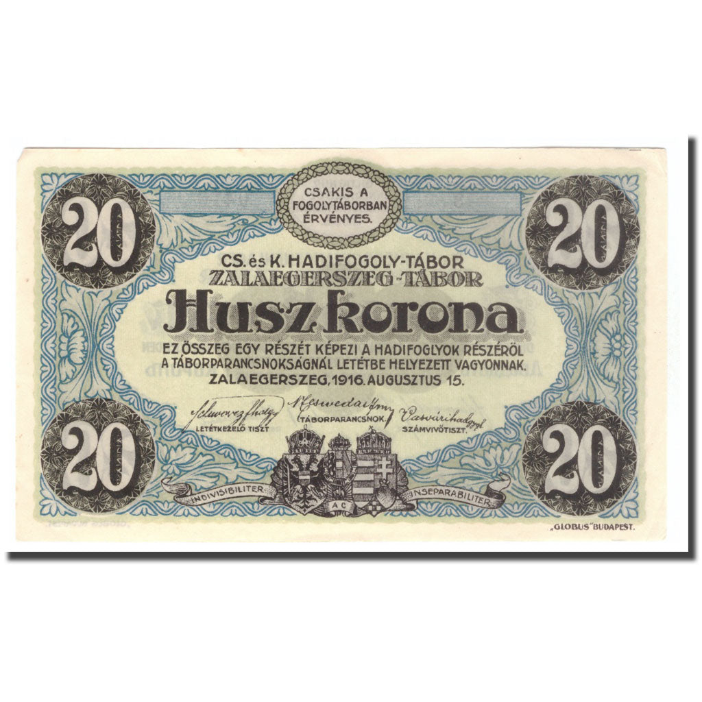 Billete, 20 Kronen, 1916, Austria, 1916, EBC+