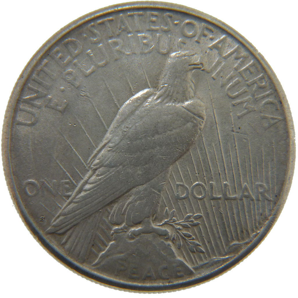 United States, Peace Dollar, Dollar, 1923, San Francisco, KM #150, EF(40-45),...