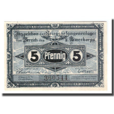 Banconote, Germania, 5 Pfennig, 1917, 1917-10-01, SPL
