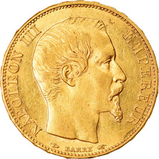 Münze, Frankreich, Napoleon III, Napoléon III, 20 Francs, 1854, Paris, SS+