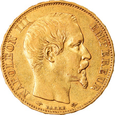 Moeda, França, Napoleon III, Napoléon III, 20 Francs, 1857, Paris, AU(50-53)
