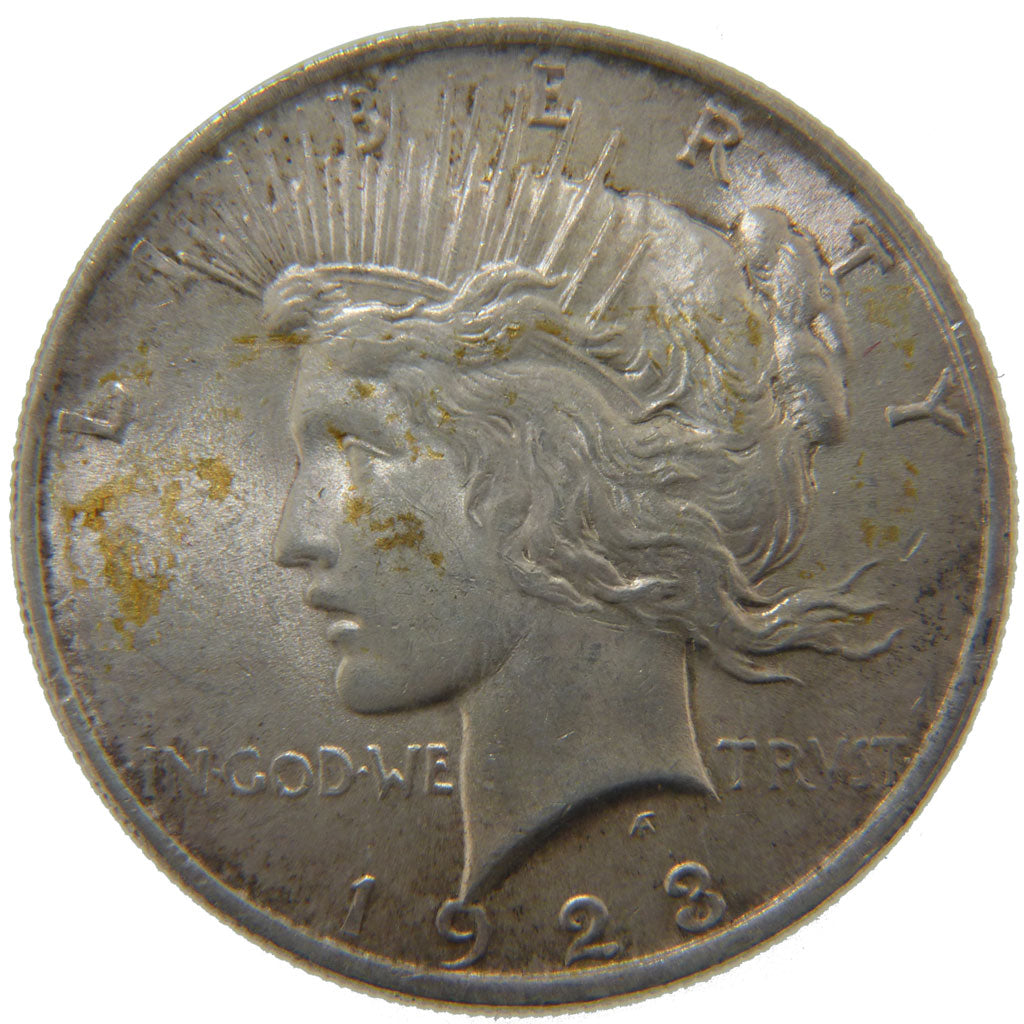 United States, Peace Dollar, Dollar, 1923, Philadelphia, KM #150, AU(55-58),...