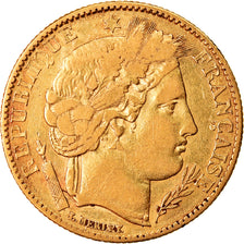Coin, France, Cérès, 10 Francs, 1851, Paris, EF(40-45), Gold, KM:770