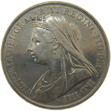 GREAT BRITAIN, Crown, 1900, KM #783, EF(40-45), Silver, 38.61, 28.00