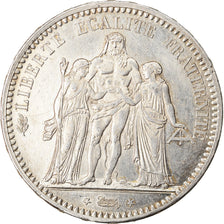Coin, France, Hercule, 5 Francs, 1873, Paris, MS(60-62), Silver, KM:820.1