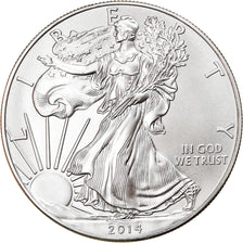 Coin, United States, 1 Dollar, 2014, MS(65-70), Silver, KM:New