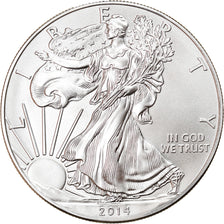Coin, United States, 1 Dollar, 2014, MS(65-70), Silver, KM:New