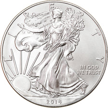 Coin, United States, 1 Dollar, 2014, MS(65-70), Silver, KM:New