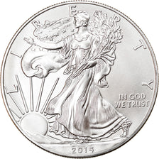 Coin, United States, 1 Dollar, 2014, MS(65-70), Silver, KM:New