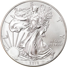 Coin, United States, 1 Dollar, 2014, MS(65-70), Silver, KM:New