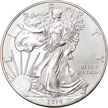Coin, United States, 1 Dollar, 2014, MS(65-70), Silver, KM:New
