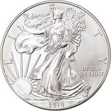 Coin, United States, 1 Dollar, 2014, MS(65-70), Silver, KM:New