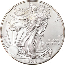 Coin, United States, 1 Dollar, 2014, MS(65-70), Silver, KM:New