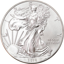 Coin, United States, 1 Dollar, 2014, MS(65-70), Silver, KM:New