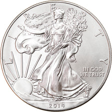 Coin, United States, 1 Dollar, 2014, MS(65-70), Silver, KM:New