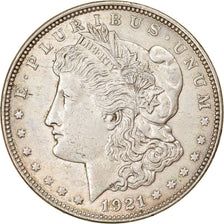 Coin, United States, Morgan Dollar, Dollar, 1921, U.S. Mint, Philadelphia