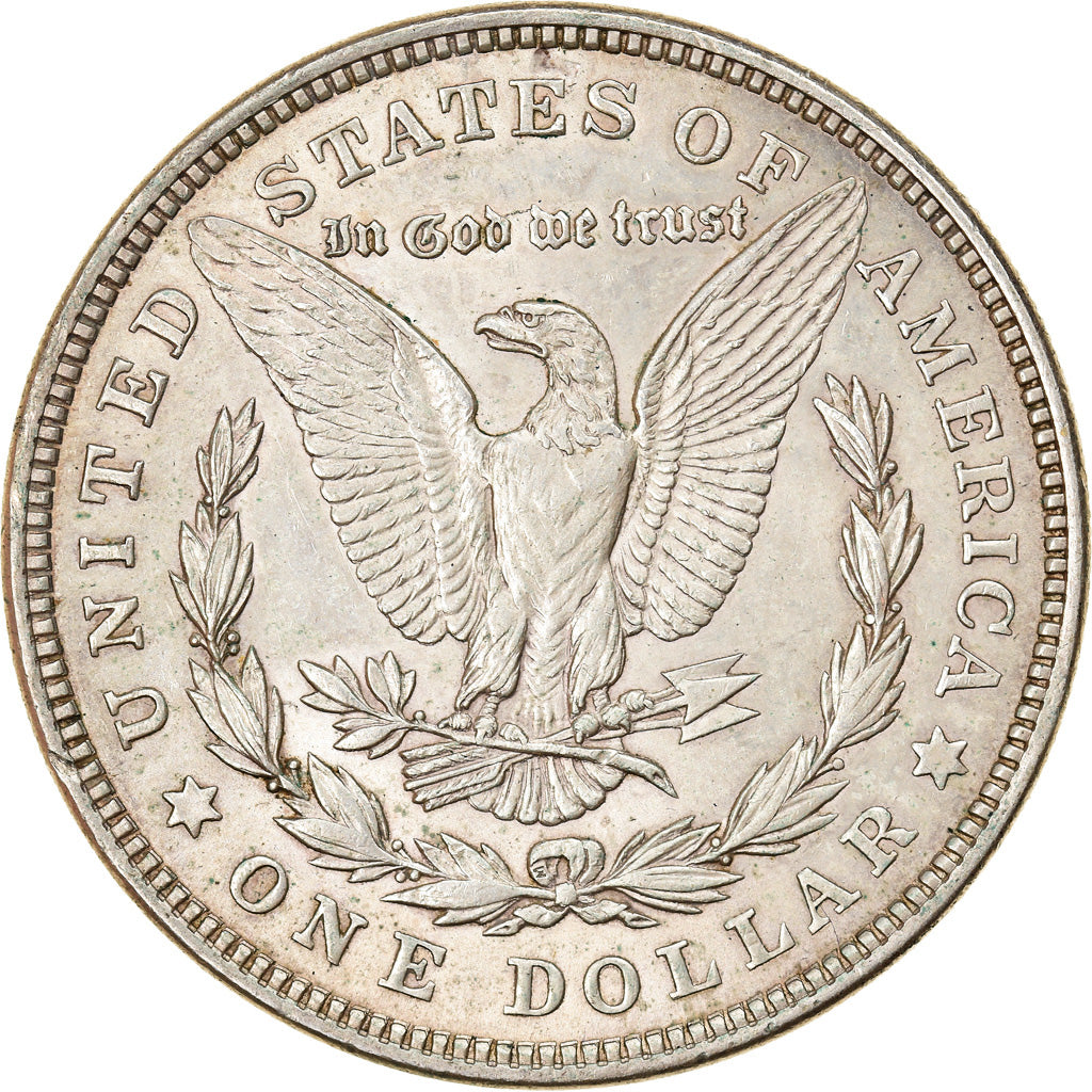 Coin, United States, Morgan Dollar, Dollar, 1921, U.S. Mint, Philadelphia