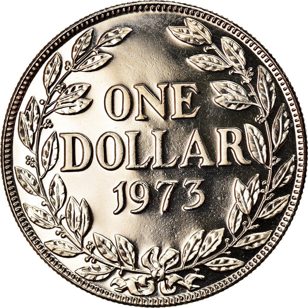Münze, Liberia, Dollar, 1973, STGL, Copper-nickel, KM:18a.2
