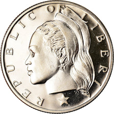 Coin, Liberia, 50 Cents, 1973, MS(65-70), Copper-nickel, KM:17a.2