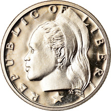 Coin, Liberia, 10 Cents, 1973, MS(65-70), Copper-nickel, KM:15a.2