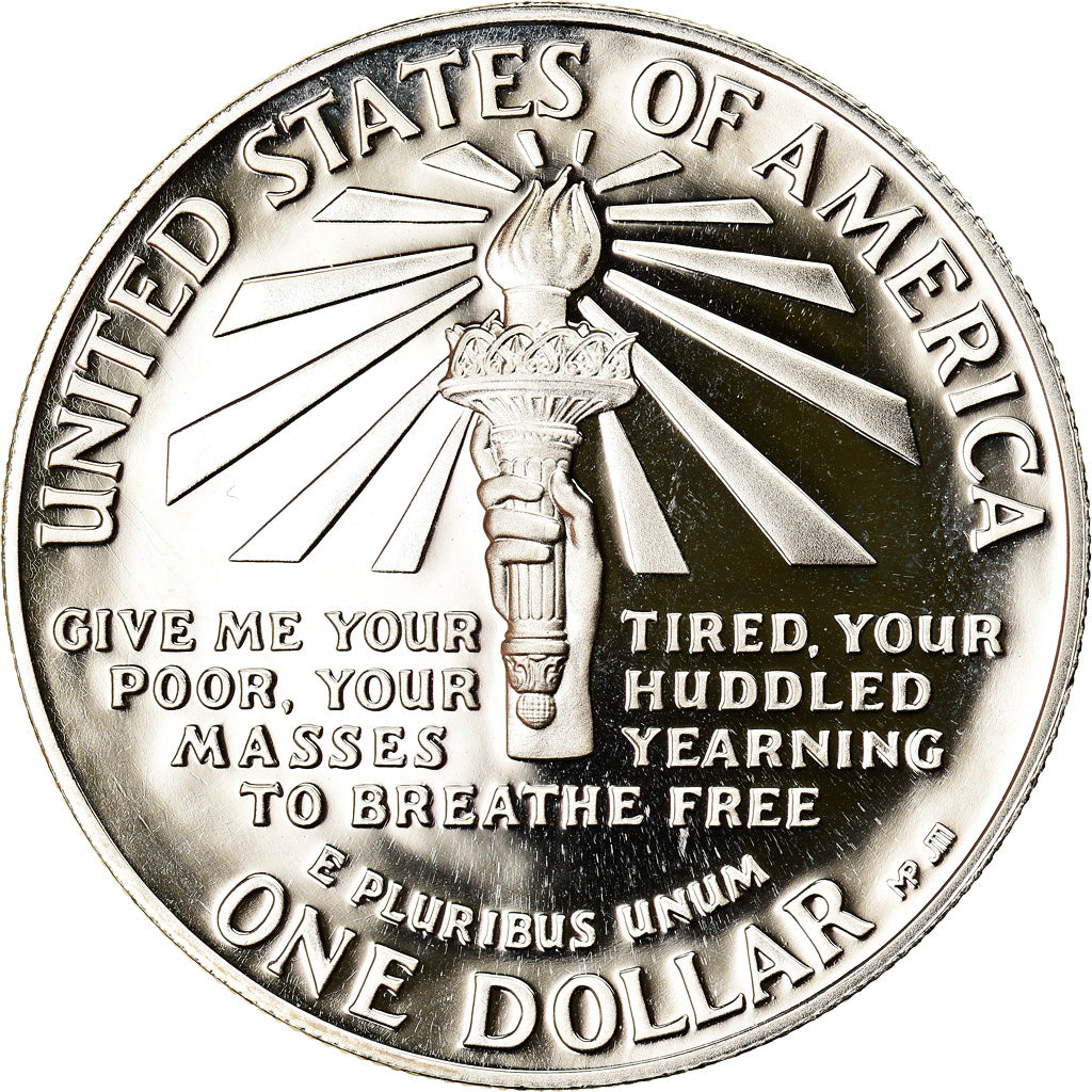 Coin, United States, Dollar, 1986, U.S. Mint, San Francisco, Proof, MS(65-70)