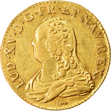 Moneta, Francia, Louis XV, Louis d'or aux lunettes, Louis d'Or, 1726, Paris, BB