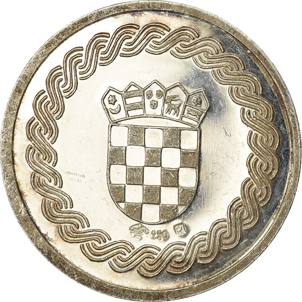 Croatia, Medal, San Josif Jelacic, Politics, Society, War, AU(50-53), Silver