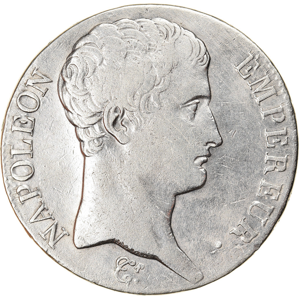 Munten, Frankrijk, Napoléon I, 5 Francs, 1807, Bayonne, FR, Zilver, KM:673.8
