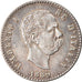 Moeda, Itália, Umberto I, 50 Centesimi, 1889, Rome, MS(60-62), Prata, KM:26