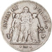Monnaie, France, Union et Force, 5 Francs, AN 8, Paris, TB+, Argent