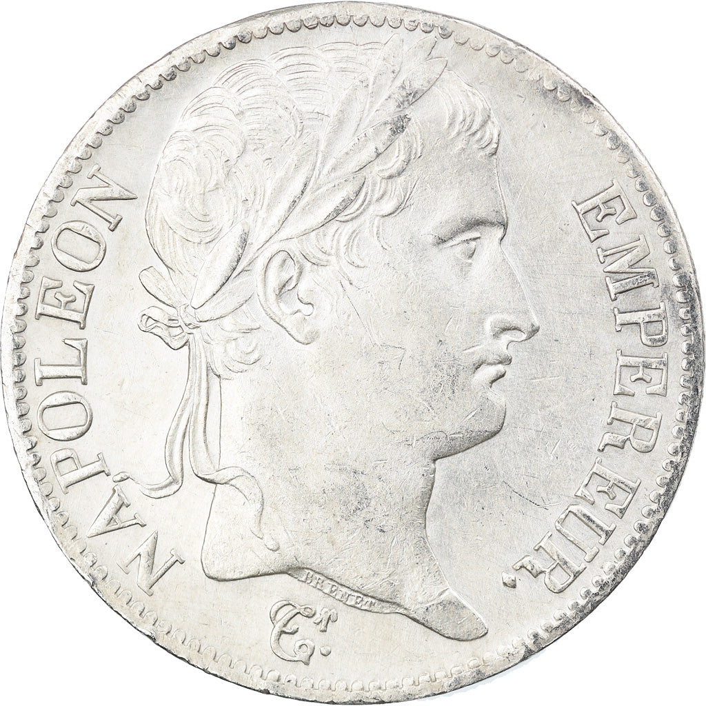 Munten, Frankrijk, Napoleon I, Napoléon I, 5 Francs, 1813, Paris, PR, Zilver