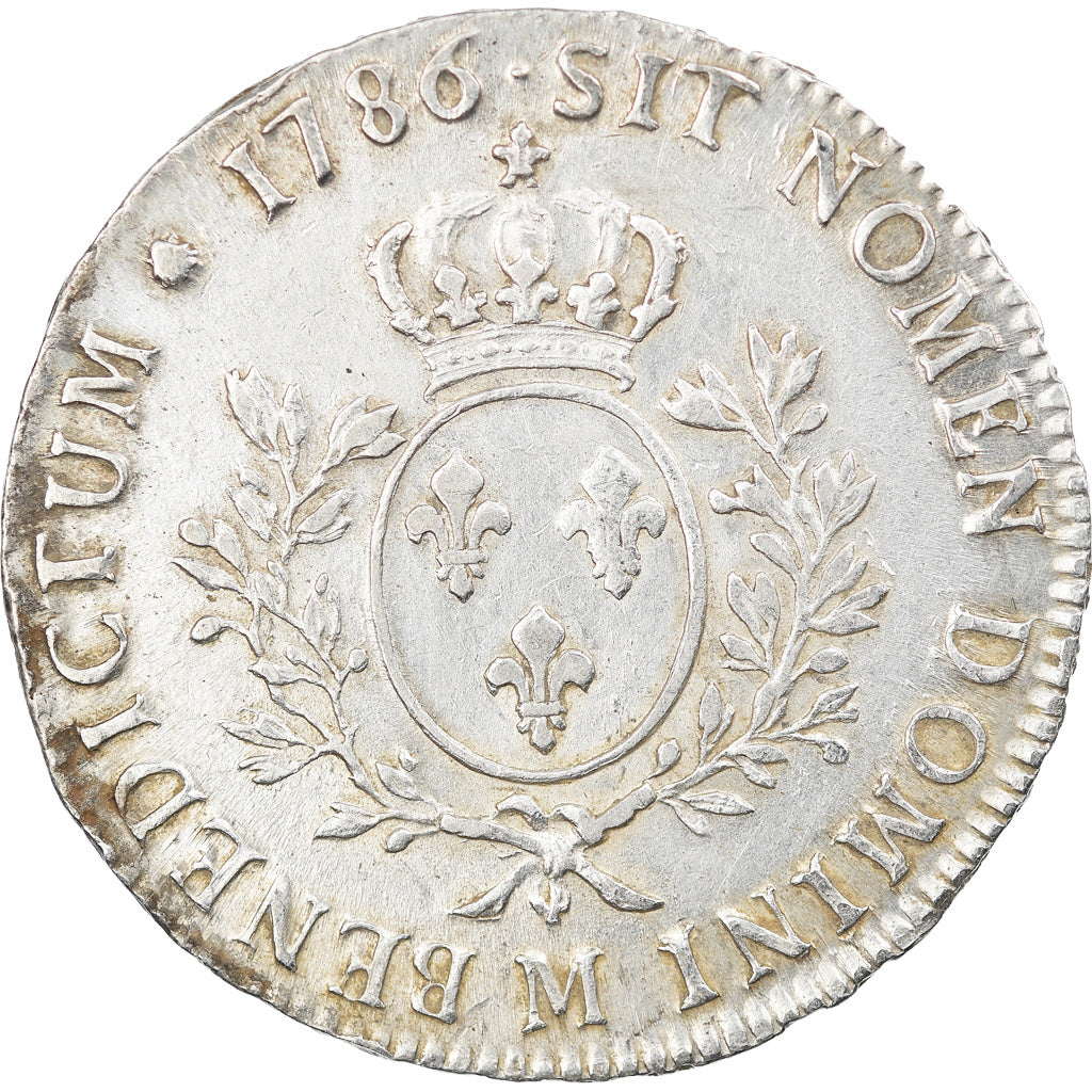 Monnaie, France, Louis XVI, Écu aux branches d'olivier, Ecu, 1786, Toulouse